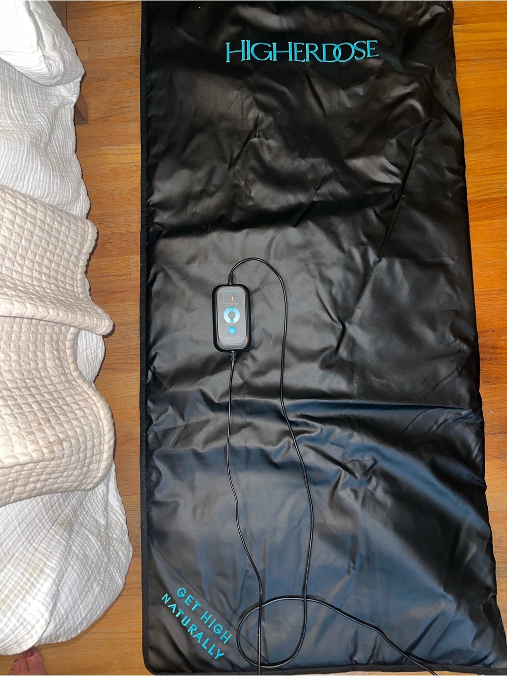 Higher Dose Infrared Heat Mat - Black